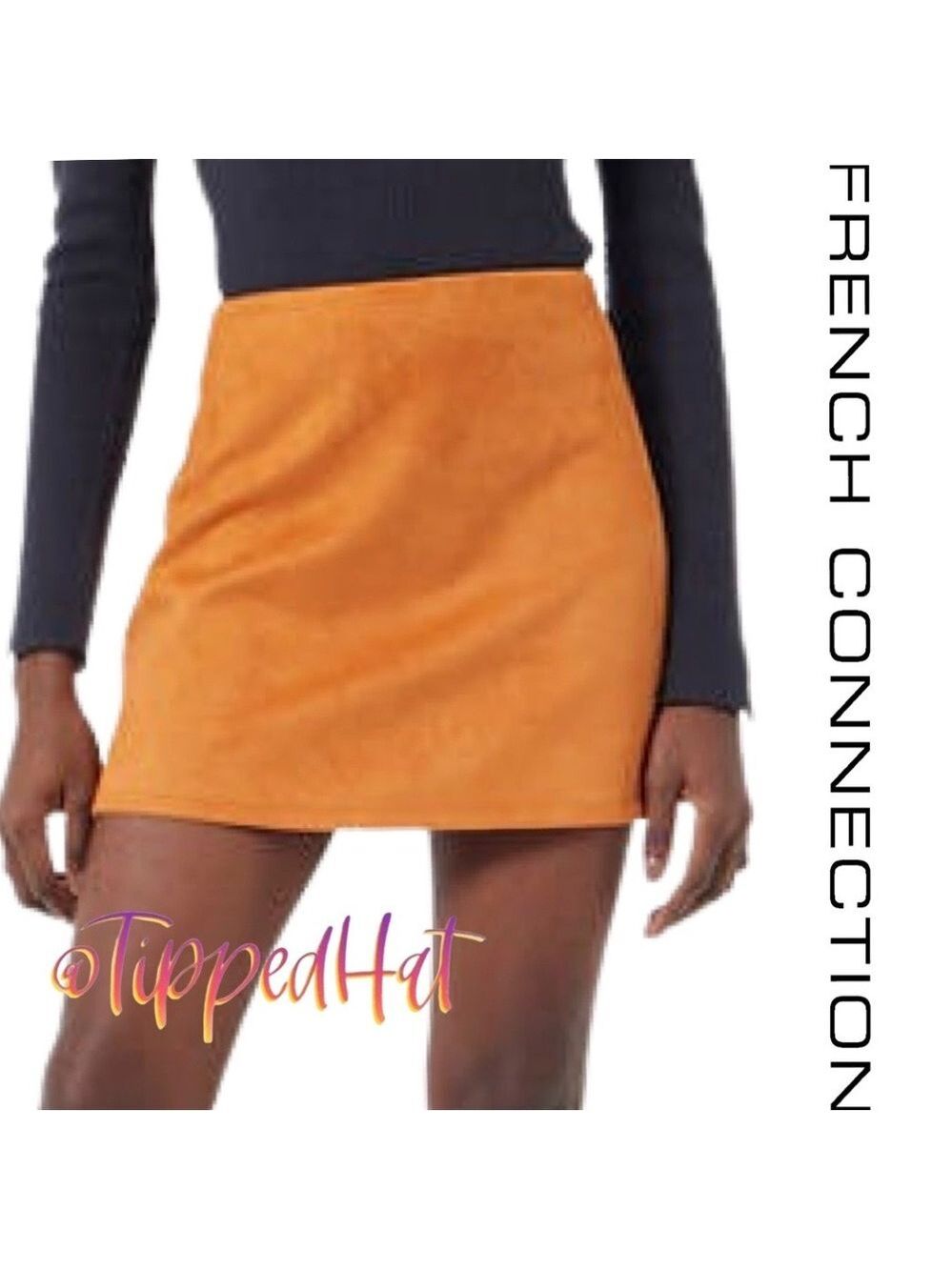 NWT $98 French Connection
Patty Drape Mini Skirt
